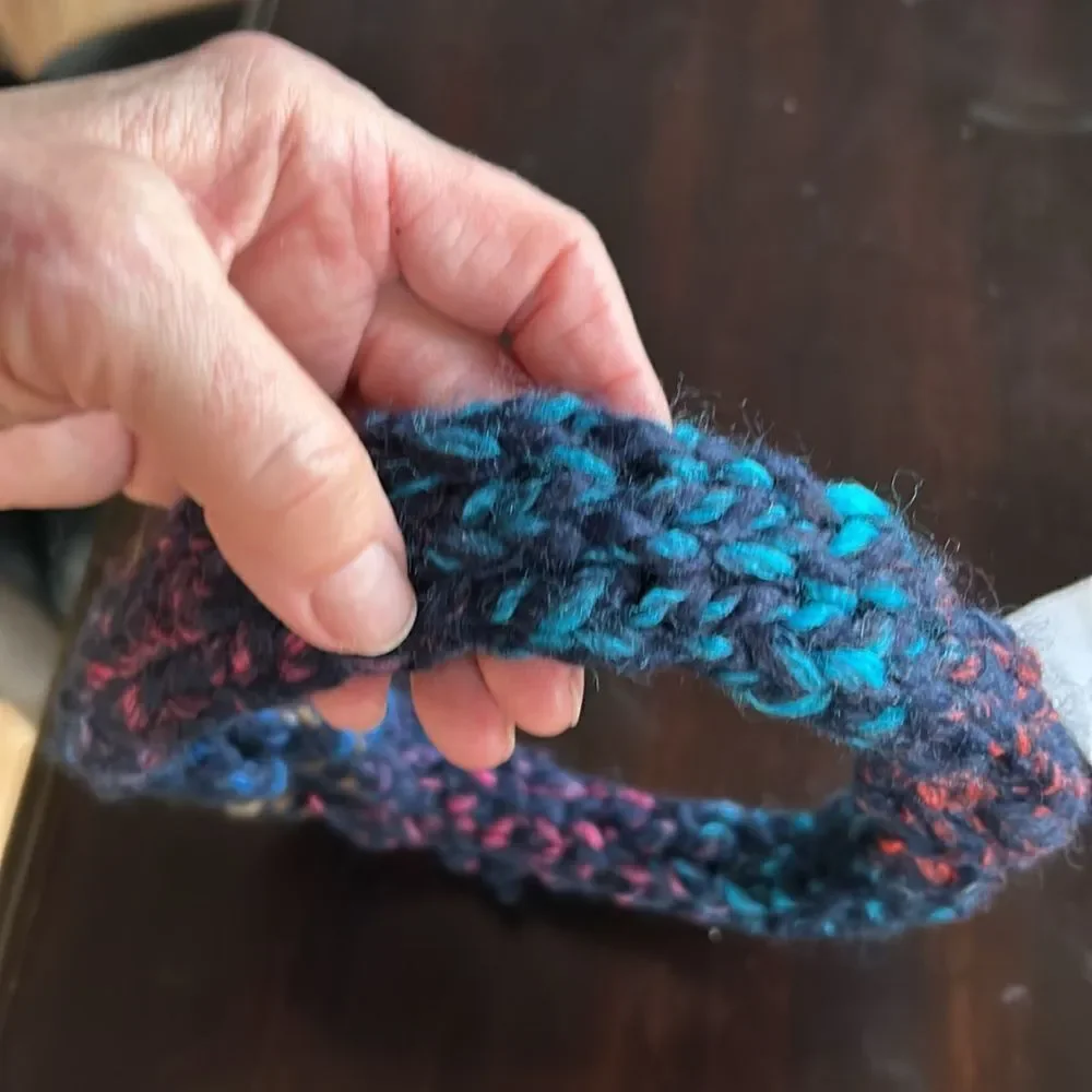 Hand Crafted wool multicolor